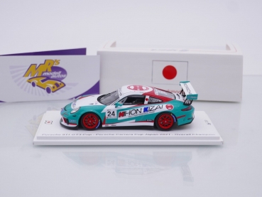 Preview: Spark SJ100 # Porsche 911 GT3 Cup Japan Carrera Cup Champion 2021 " Tsubasa Kondo " 1:43