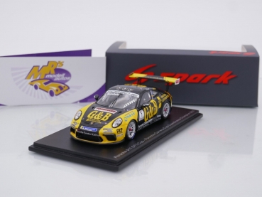 Spark S8509 # Porsche 911 GT3 Cup Scandinavien Carrera Cup Champion 2021 " Lukas Sundahl " 1:43