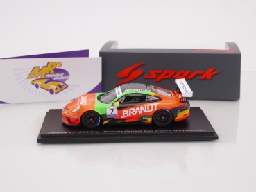 Preview: Spark S8508 # Porsche 911 GT3 Cup Carrera Cup Brasil Champion 2021 " Miguel Paludo " 1:43