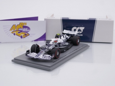 Spark S8527 # Scuderia Alpha Tauri AT03 8th Bahrain GP 2022 " Yuki Tsunoda " 1:43
