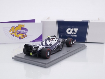 Preview: Spark S8527 # Scuderia Alpha Tauri AT03 8th Bahrain GP 2022 " Yuki Tsunoda " 1:43