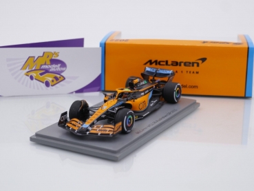 Spark S8528 # McLaren MCL36 F1 Australian GP 2022 " Daniel Ricciardo " 1:43