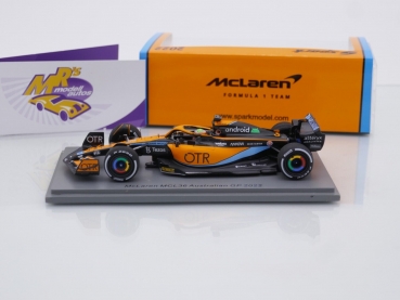 Preview: Spark S8528 # McLaren MCL36 F1 Australian GP 2022 " Daniel Ricciardo " 1:43
