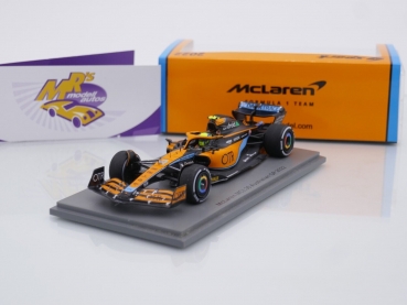 Spark S8529 # McLaren MCL36 F1 Australian GP 2022 " Lando Norris " 1:43