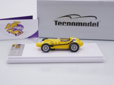 Preview: Tecnomodel TM43-24D # Ferrari Dino 246 F1 Nr.20 Belgium GP 1958 " Oliver Gendebien " 1:43
