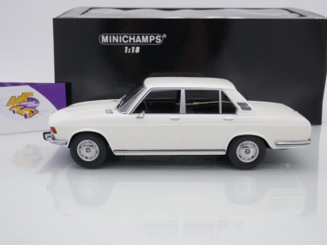 Preview: Minichamps 155029202 # BMW 2500 (E3) Limousine Baujahr 1968 " weiß " 1:18