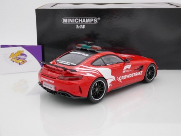Preview: Minichamps 155036095 # Mercedes Benz AMG GT-R Safety Car Formel 1 2021 rot 1:18