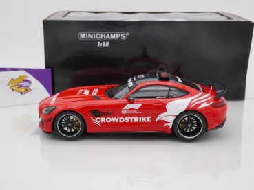Preview: Minichamps 155036095 # Mercedes Benz AMG GT-R Safety Car Formel 1 2021 rot 1:18