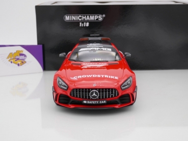 Preview: Minichamps 155036095 # Mercedes Benz AMG GT-R Safety Car Formel 1 2021 rot 1:18