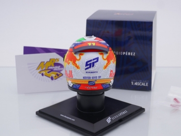 Preview: Schuberth CP-MH-4-22-S # Red Bull Racing Helm Formel 1 2022 " Sergio Perez " 1:4