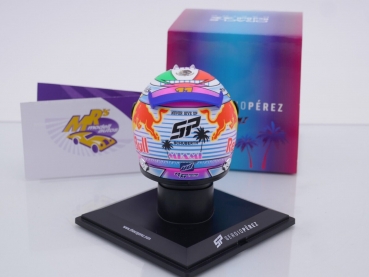 Preview: Schuberth CP-MH-4-22-MI # Red Bull Racing Helm 4th Miami GP F1 2022 " Sergio Perez " 1:4