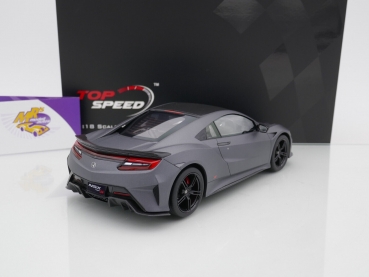 Preview: Top Speed TS0425 # Honda NSX Type S RHD Baujahr 2022 " gotham mattgrau "  1:18