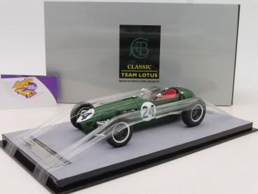 Tecnomodel TM18-164C # Lotus F1 12 No.24 Monaco GP 1958 " Cliff Allison " 1:18