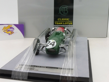 Preview: Tecnomodel TM18-164C # Lotus F1 12 No.24 Monaco GP 1958 " Cliff Allison " 1:18