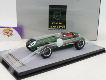 Tecnomodel TM18-164A # Lotus 12 F1 No.40 Belgien GP 1958 " C. Allison " 1:18