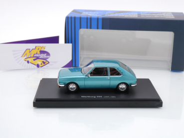 Preview: Autocult Avenue 60113 # Wartburg 355 Prototyp Baujahr 1968 " grünmetallic " 1:43