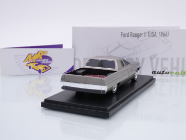 Preview: Autocult 08022-2 # Ford Ranger II Pick-Up Baujahr 1966 " Champagnermetallic " 1:43