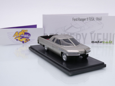 Preview: Autocult 08022-2 # Ford Ranger II Pick-Up Baujahr 1966 " Champagnermetallic " 1:43