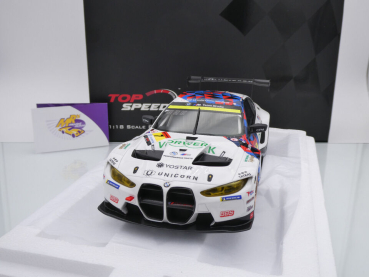 Preview: Top Speed TS0518 # BMW M4 GT3 #7 Super GT Series 2023 " Team Studie x CRS " 1:18