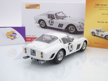Preview: CMC M-251 # Ferrari 250 GTO Tourist Trophy Goodwood 1962 " Graham Hill " 1:18