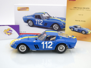 Preview: CMC M-252 # Ferrari 250 GTO Targa Florio 1964 " Ulf Norinder - P. Troberg " 1:18
