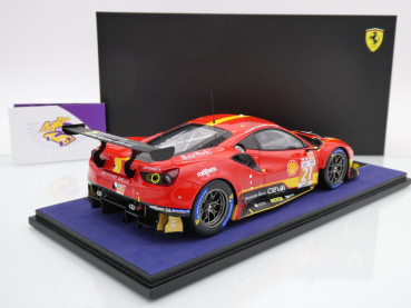 Preview: Look Smart LS18LM036 # Ferrari 488 GTE Nr.21 24H Le Mans 2023 " AF Corse " 1:18