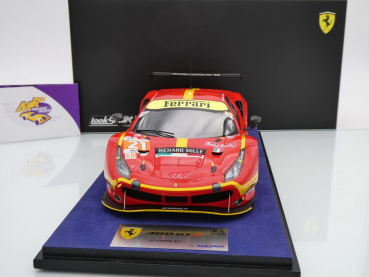 Preview: Look Smart LS18LM036 # Ferrari 488 GTE Nr.21 24H Le Mans 2023 " AF Corse " 1:18
