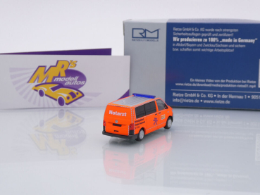 Preview: Rietze 53790 # Volkswagen VW T6 Notarzt " ASB Region Hannover " 1:87