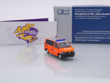 Preview: Rietze 53790 # Volkswagen VW T6 Notarzt " ASB Region Hannover " 1:87