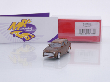 Herpa 956666 # Trabant nT Kombi Baujahr 2009 " braunmarmoriert " 1:87