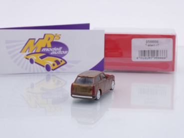 Preview: Herpa 956666 # Trabant nT Kombi Baujahr 2009 " braunmarmoriert " 1:87
