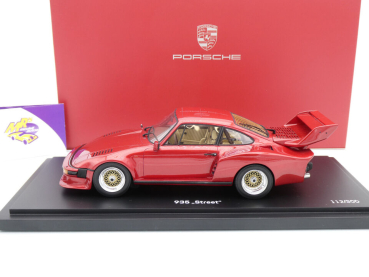 Preview: Spark WAP02100890PTAG # Porsche 911 935 Turbo Street 1983 " rotmetallic " 1:18