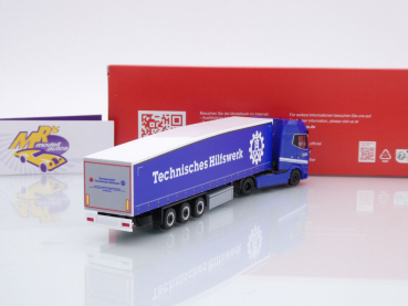 Preview: Herpa 317764 # DAF XG+ Ecoflex-Sattelzug " THW Katastrophenschutz NRW " 1:87