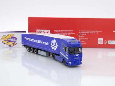 Preview: Herpa 317764 # DAF XG+ Ecoflex-Sattelzug " THW Katastrophenschutz NRW " 1:87