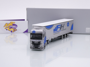 Herpa 957250 # MAN TGX GX Lowliner-SZ " Freudenmann-Hessler Transporte " 1:87