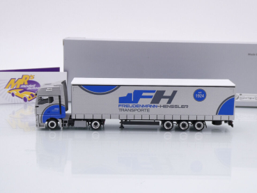 Preview: Herpa 957250 # MAN TGX GX Lowliner-SZ " Freudenmann-Hessler Transporte " 1:87