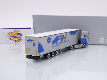 Preview: Herpa 957250 # MAN TGX GX Lowliner-SZ " Freudenmann-Hessler Transporte " 1:87