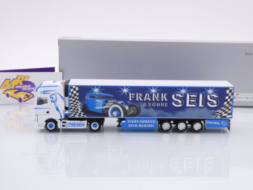 Preview: Herpa 956642 # MAN TGX GX Kühlkoffer-Sattelzug " Frank Seis / Sommerfest " 1:87