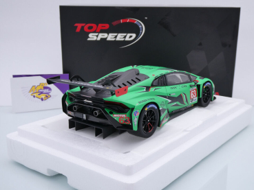Preview: Top Speed TS0534 # Lamborghini Huracan GT3 EVO2 #63 Daytona " Iron Lynx " 1:18