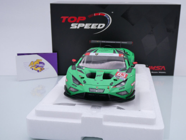 Preview: Top Speed TS0534 # Lamborghini Huracan GT3 EVO2 #63 Daytona " Iron Lynx " 1:18