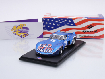 Spark US193 # Chevrolet Corvette C3 Nr.75 Road America 1975 " Greenwood " 1:43