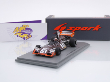 Spark S2348 # Brabham Ford BT42 F1 Nr.28 Dutch GP 1974 " John Watson " 1:43