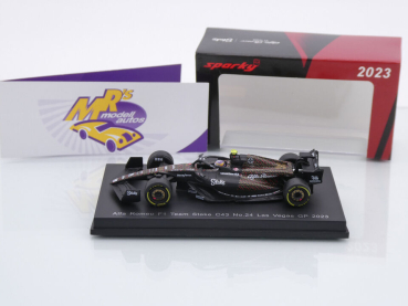 Preview: Sparky Y359 # Alfa Romeo C43 F1 Nr.24 Las Vegas GP 2023 " Guanyu Zhou " 1:64