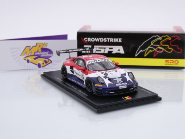 Preview: Spark SB744 # Porsche 911 (992) GT3 R #132 24h Spa 2023 " GMG Racing USA " 1:43