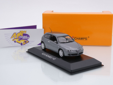 Maxichamps 940120560 # Alfa Romeo 147 2-türig Baujahr 2005 " graumetallic " 1:43