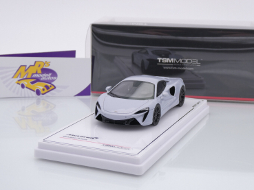TSM Models 430723 # McLaren Artura Sportwagen Baujahr 2023 " weißgraumetallic " 1:43