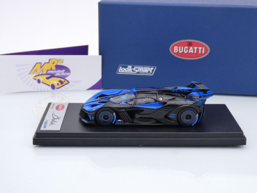 Preview: Look Smart LS528 # Bugatti Bolide Launch Configuration 2024 " bugattiblau-schwarz " 1:43