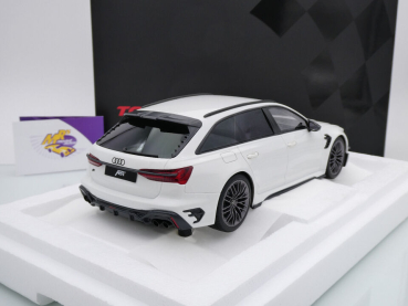 Preview: Top Speed TS0502 # ABT Audi RS6-R Avant Bj. 2023 " Glacier White Metallic " 1:18