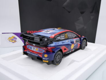 Preview: Top Speed TS0545 # Hyundai i20 N Rally1 Rally Monte Carlo 2023 " Thierry Neuville - Martijn Wydaeghe " 1:18