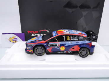 Preview: Top Speed TS0545 # Hyundai i20 N Rally1 Rally Monte Carlo 2023 " Thierry Neuville - Martijn Wydaeghe " 1:18